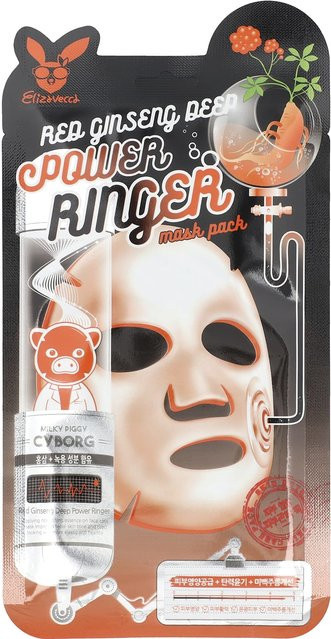 Milky Piggy Roter Ginseng Deep Power Ringer Beauty Mask Pack, 23 ml, Unisex - Bild 1