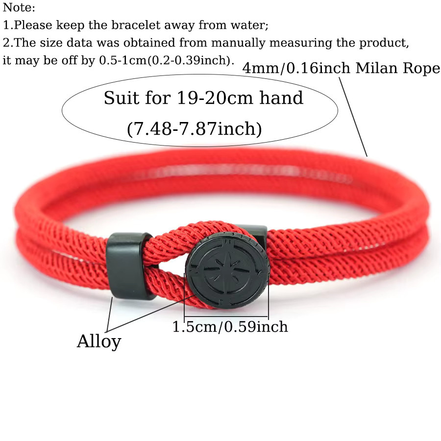 diffone Armband, geflochtenes Seil, Herren - Bild 5