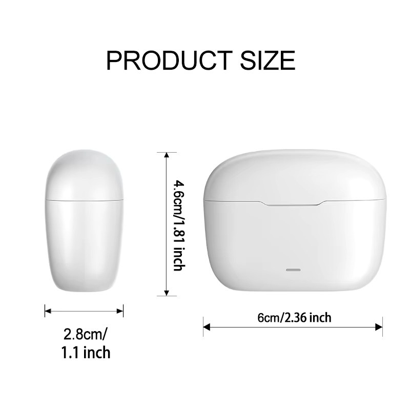 MEIYIXING DIGITAL TECHNOLOGY S300(LD) Kabellose In-Ear Bluetooth Kopfhörer mit Stereo-Rauschunterdrückung, Weiß - Bild 2