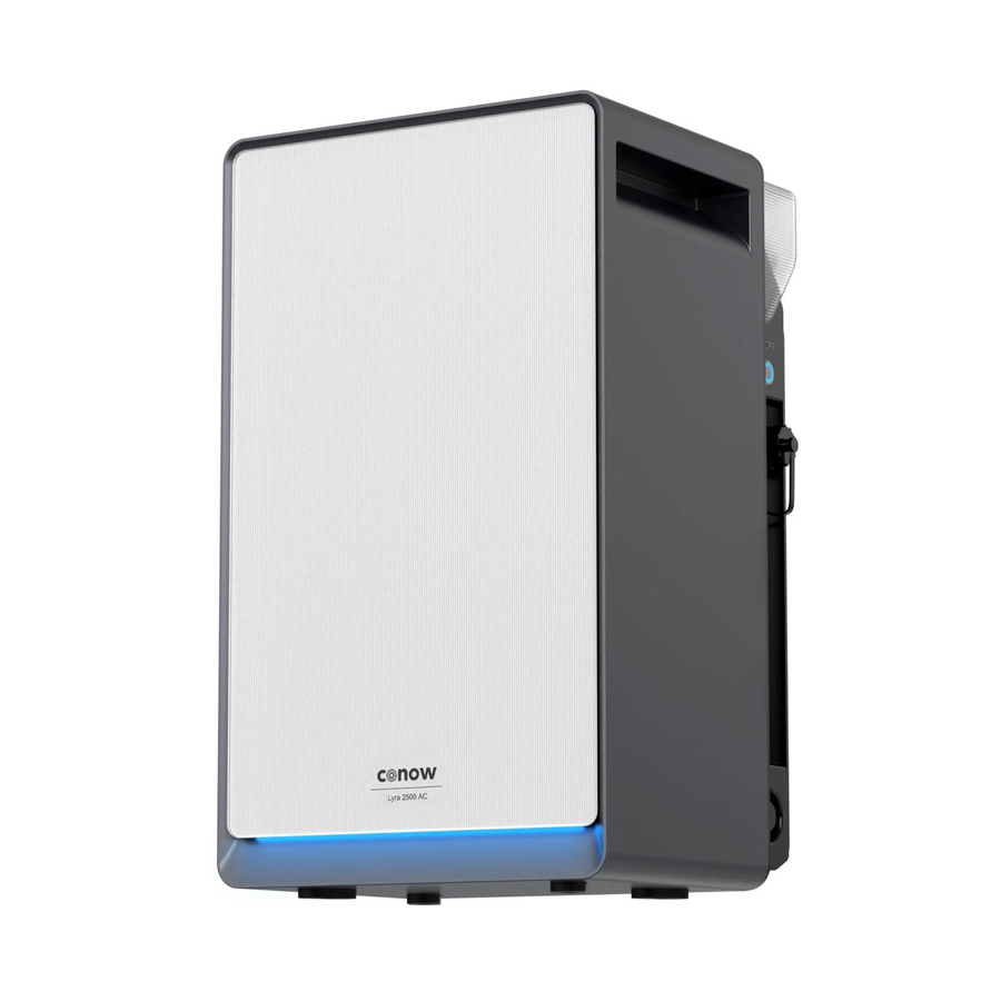 Conow Lyra 2500 AC Solar Speicher mit 2560 Wh LFP Batterie und 1500 W Leistung in Weiß - Bild 2