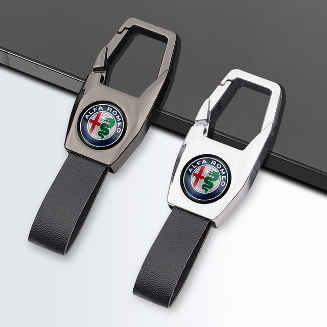 Schlüsselanhänger Alfa Romeo, Zinklegierung, Unisex - Bild 1