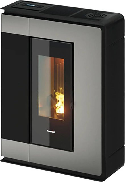 Freepoint Pelletofen Arco in Titangrau mit 7 kW Leistung und Automatik - Bild 1