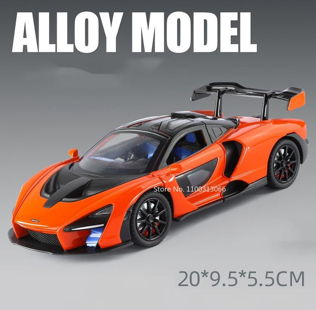 Senna EVO Sportwagen, Spielzeugmodell, 1:24, Legierung, Druckguss, ab 14 Jahren - Bild 1