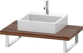 Duravit Konsole DuraStyle in Nussbaum Natur, B/T/H: 200 x 55 x 4,5 cm - Bild 1