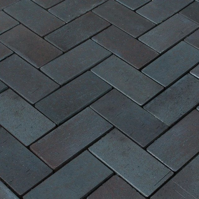 Eurostone Pflasterklinker Potsdam Schwarz Keramik B/T/H: 10 x 20 x 5,2 cm - Bild 1