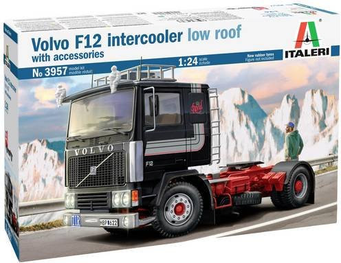 Italeri Volvo F-12 Intercooler Low Roof Truckmodell, Bausatz, 1:24 - Bild 1