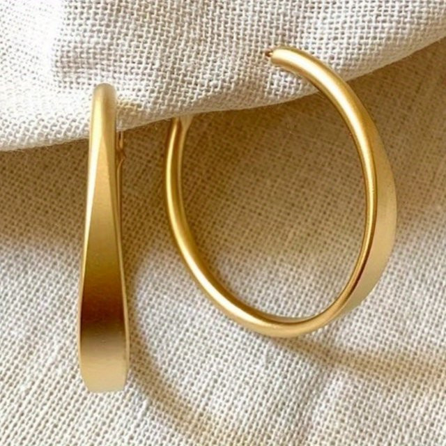 YoYo Creolen, vergoldet, Gold, Damen - Bild 1
