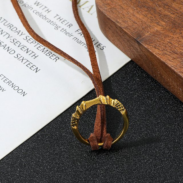 Melina Halskette, Gold, Unisex - Bild 1