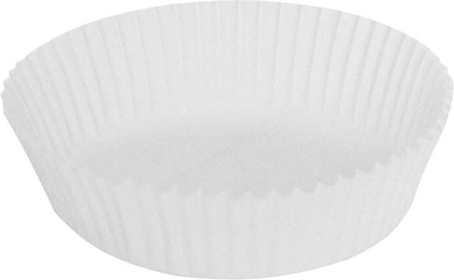 Schneider Gebäckkapseln aus Papier, weiß, rund, Durchmesser: 6,5 cm, Höhe: 2,2 cm, 1000 Stück - Bild 1