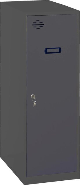 PROREGAL Schließfachwürfel AMEGO Spind Garderobe in Anthrazit, H x B x T: 91,5 x 40 x 50 cm - Bild 1