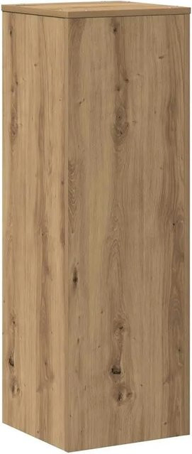 vidaXL Pflanzenständer Artisan-Eiche in Braun aus Holzwerkstoff, H x B x T: 100 x 33 x 33 cm - Bild 1