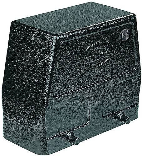 Harting Tüllengehäuse 19370100528 in Schwarz aus Aluminium - Bild 1
