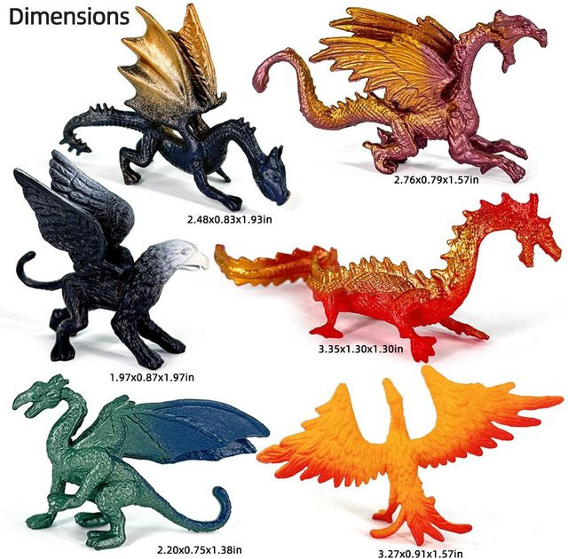 Linyi toy car Fliegende Magische Drachen Phönix Monster, Actionfiguren, ab 6 Jahren - Bild 1