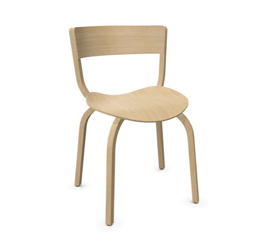 Thonet 404 Stuhl aus Holz in Braun mit Armlehnen - Bild 2