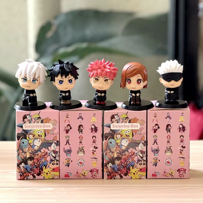 Bandai Jujutsu Kaisen Figuren, 5-teiliges Set, Kunststoff, Bunt / Mehrfarbig - Bild 2