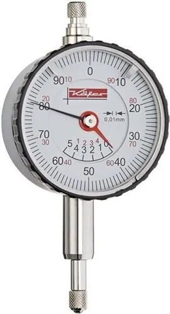 Käfer Kleinmessuhr KMU 4 5 TK 100 in Silber aus Edelstahl mit 5 mm Ablage und 0,01 mm Auflösung - Bild 1