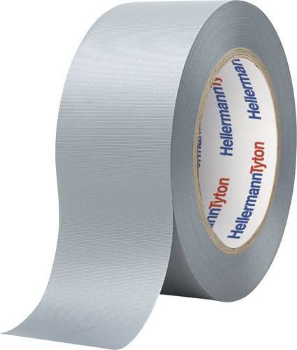 HellermannTyton PVC-Klebeband HTAPE-ALLROUND1500-PVC-GY Grau Breite: 51 mm, Länge: 46 m - Bild 1