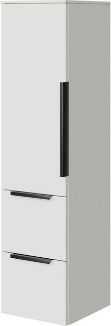 Pelipal Midischrank Quantum 07 in Schneeweiß Glanz mit Soft-Close-Türen, Breite: 30 cm, Höhe: 121 cm - Bild 1