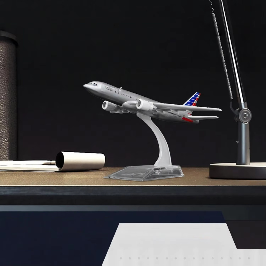 ZOCO American Airlines B777 Flugzeugmodell, Maßstab 1:400, Metall - Bild 3