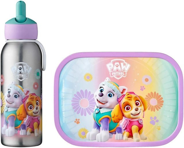 Mepal Campus Lunchset 2-teilig mit Thermoflasche und Brotdose Paw Patrol Girls - Bild 1