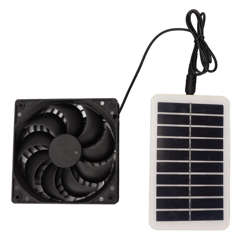 Solarbetriebener Abluftventilator 15W zur Geruchsentfernung und energiesparenden Belüftung - Bild 6