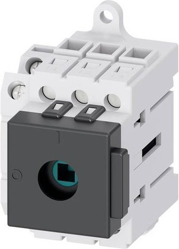 Siemens Lasttrennschalter 3polig 32A 16mm² 1 Schließer 1 Öffner 690 V/AC 3LD32101TK05 in Weiß - Bild 1