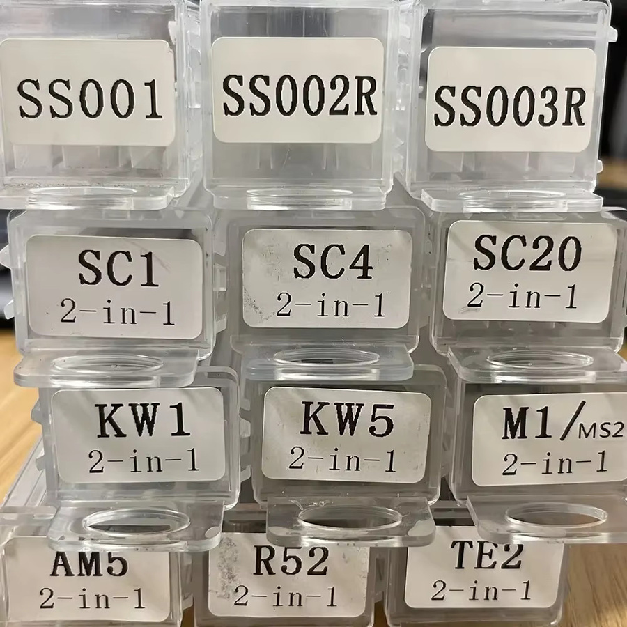 Allkgreat 2 in 1 Ziviles Werkzeug für Haustüren mit verschiedenen Schlüsselprofilen wie SS001, SS002, BE2-6, AM5 und KW1 - Bild 3