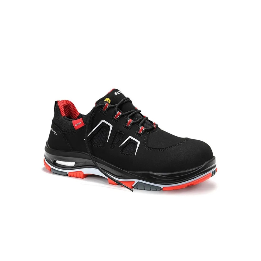 Elten Sicherheitshalbschuh ALAN XXTP S3 S3S Low ESD in Schwarz Rot Größe 44 - Bild 2