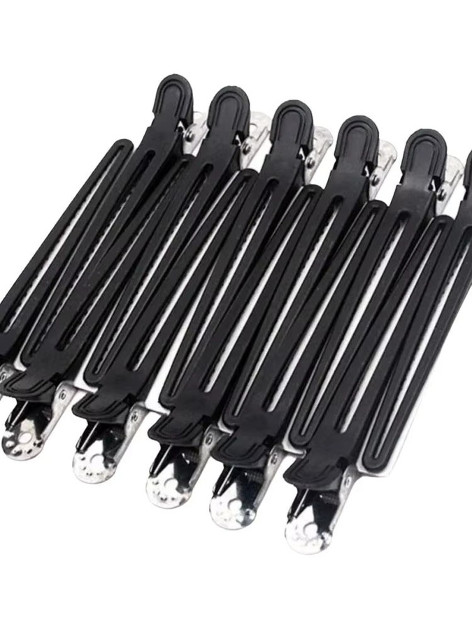 WANGDA PROFESSIONAL Alligator-Haarspangen, 12 Stück, Unisex - Bild 3