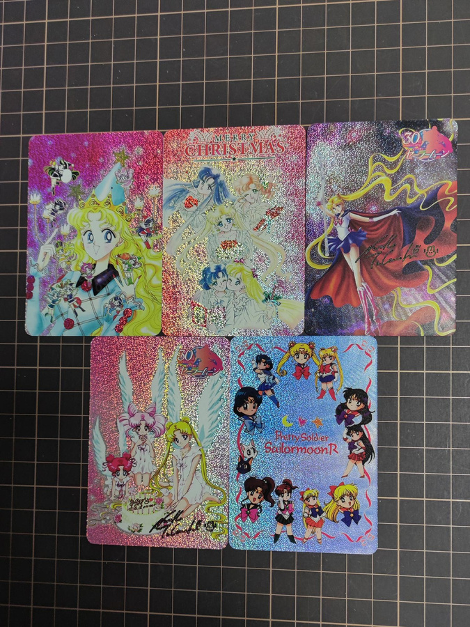 Yiran toy 1 Sailor Moon Bastel-Karte Vergoldete Blitzkarten - Bild 2