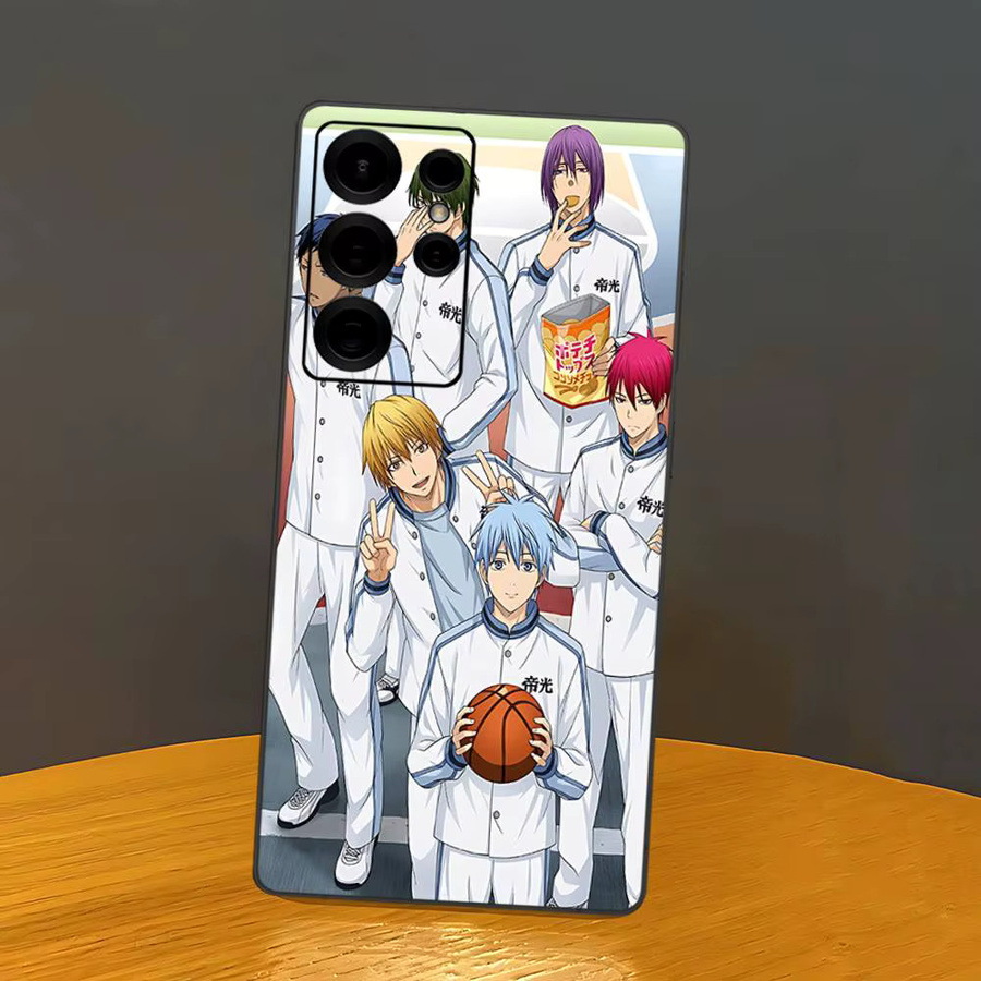 Kuroko Basketball Anime Handyhülle für Samsung Galaxy S24 FE S25 Ultra Plus und weitere Modelle, Mehrfarbig - Bild 2