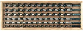 Fischer Schlangenbohrer Set in Silber, 6-teilig, Durchmesser: 12-22 mm, Länge: 580-650 mm - Bild 1