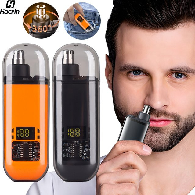 raugee Nasenhaarschneider für Herren, USB-Trimmer, wiederaufladbar - Bild 1
