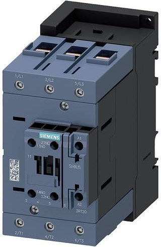 Siemens Leistungsschütz grau 3RT2045-1AP00 mit 3 Schließern - Bild 1