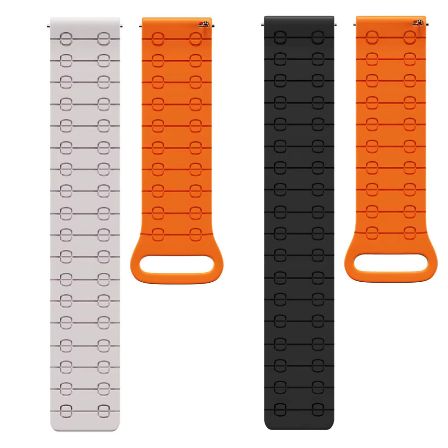Amazfit Armband, Silikon, orange, Unisex - Bild 5