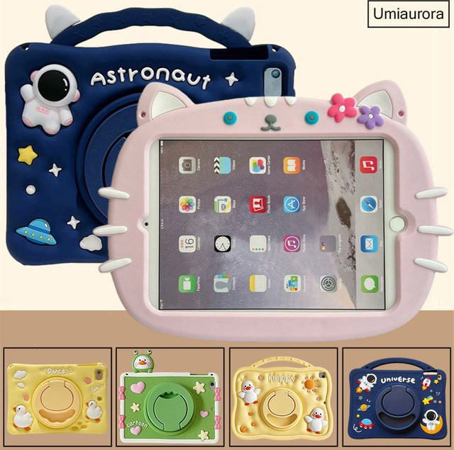 Lenovo Idea Tab M11 Kinder Cartoon Silikon Schutzhülle mit Standfunktion für Xiaoxin Pad 11 Zoll 2024 TB330FU TB331FC TB336FU - Bild 1