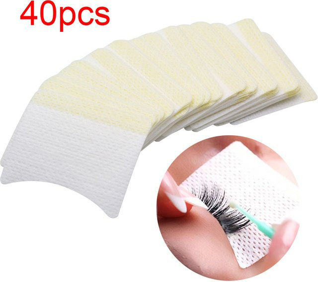 MOONLILY Wimpern Verlängerung Augen Pads, 40/120/200 Stück, Unisex - Bild 1
