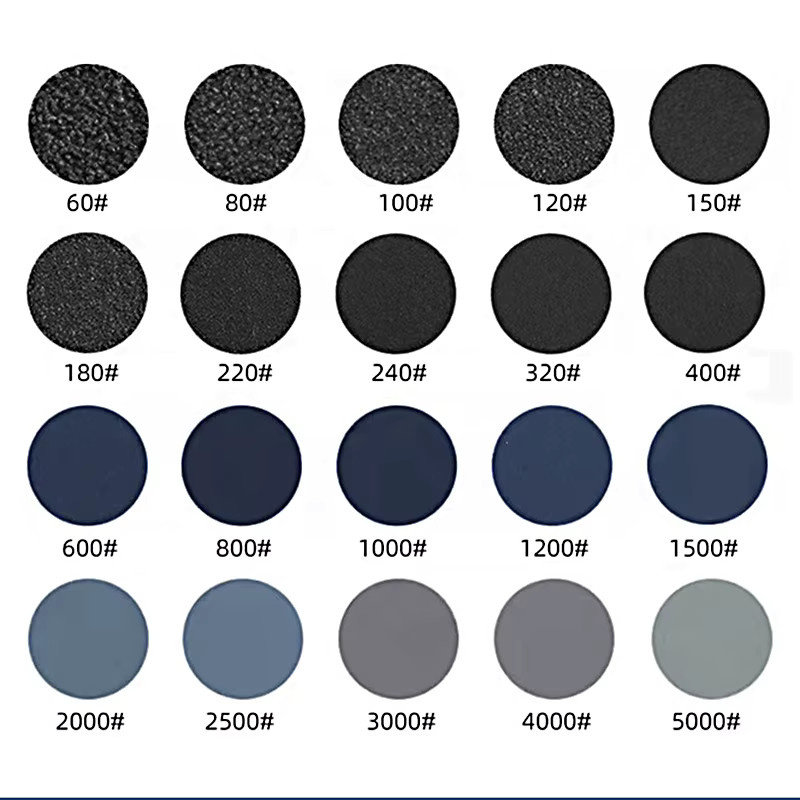 TQLQ Universal Schleifscheiben für Metall und Holz, Trocken- und Nassschliff, Schwarz, Durchmesser: 75 mm, 125 mm oder 150 mm - Bild 6