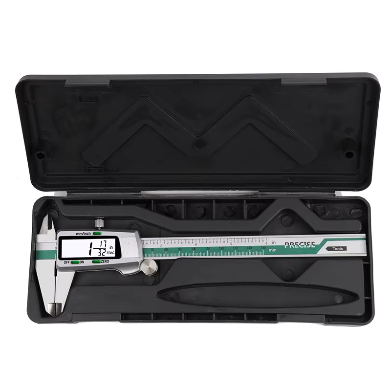 Yiyoubao ET50 Digitaler Messschieber aus Edelstahl in Silber, 150 mm Messbereich mit 0,01 mm Präzision für mechanische Komponenten - Bild 3