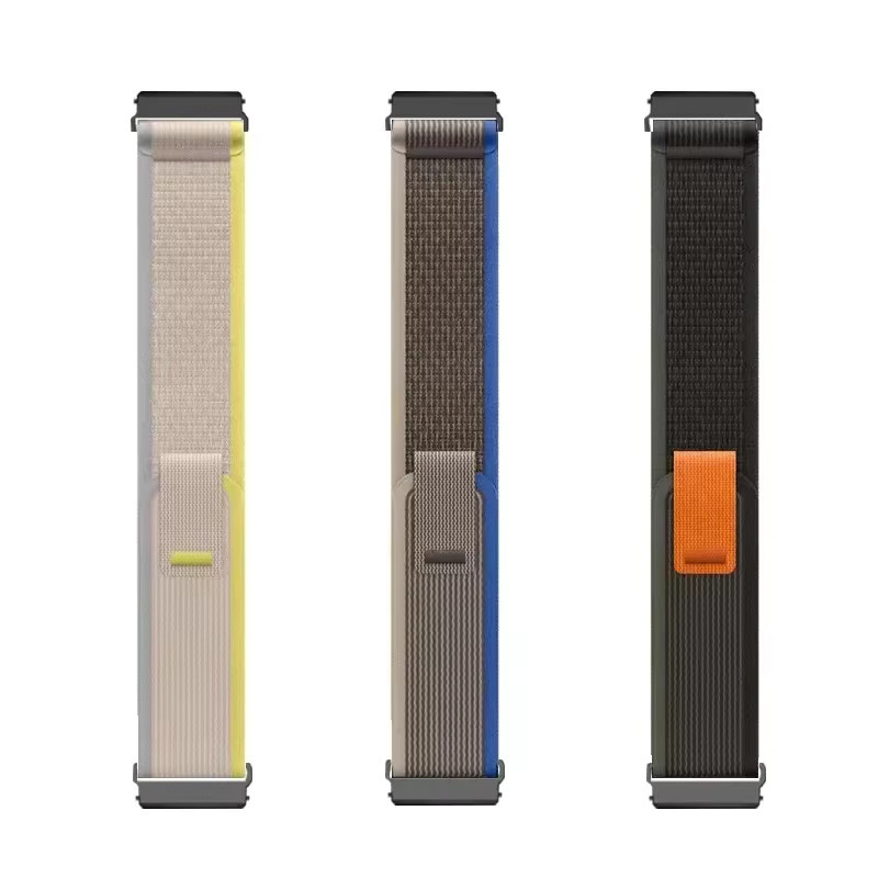 Uhrenarmband Nylon, Schwarz, Unisex, 22 mm, für Redmi Watch 5 Active Lite - Bild 2