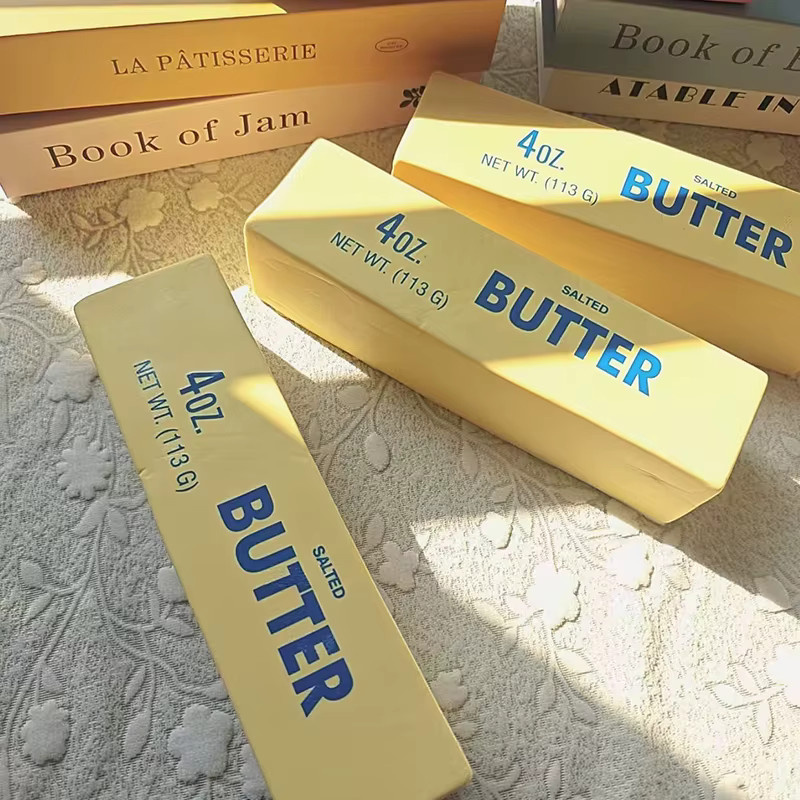 ZYF Weicher Butter-Schleim, langsam aufsteigend, 2-teiliges Set, Gelb - Bild 3