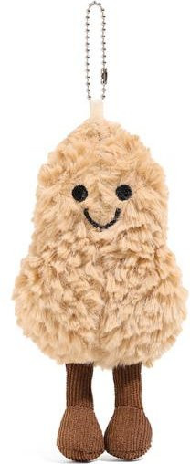 hongbayi Plüsch-Anhänger Erdnuss, 17 cm, beige, Kinder - Bild 1