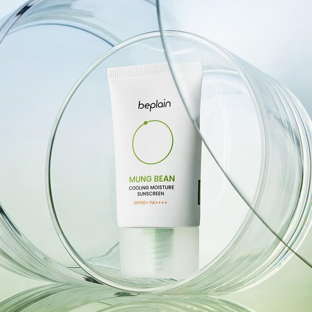 beplain Mung Bean Cooling Hydrating Sunscreen SPF50+ PA++++, 50 ml - Bild 1