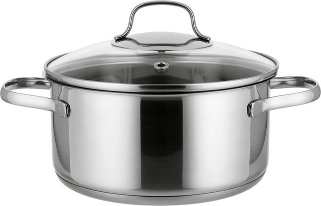 SILVERCREST Premium-Edelstahltopf in Silber, Durchmesser: 20 cm - Bild 1