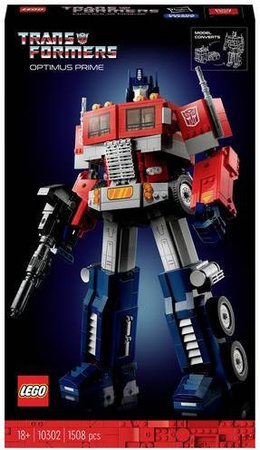 LEGO Icons Optimus Prime Transformers Bausatz