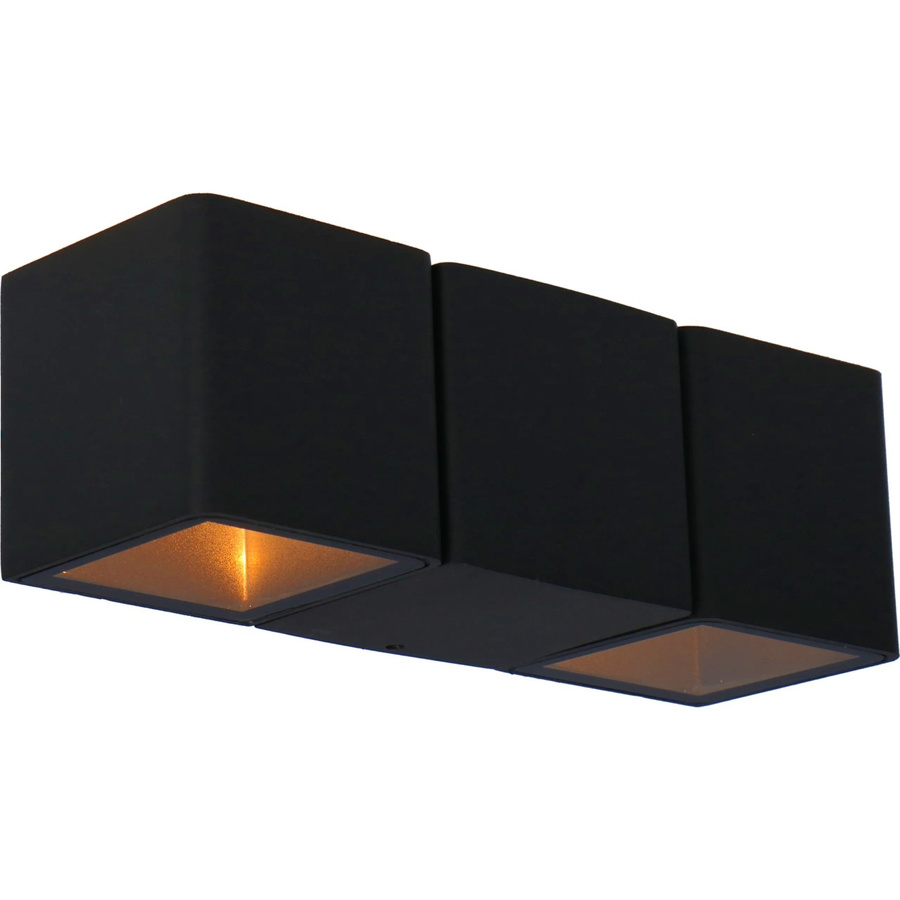 LED's,ight Außen-Wandleuchte Eckig in Anthrazit mit Up-Down Lichteffekt, B/T/H: 6 x 6 x 18,5 cm - Bild 2