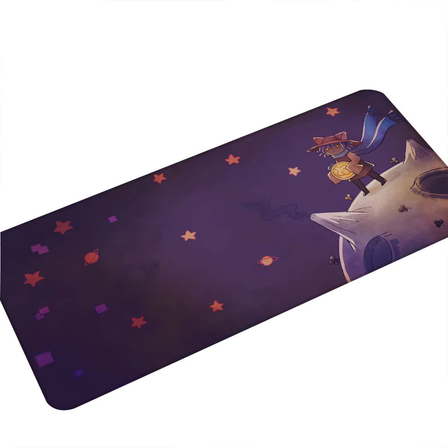 Bandai Niko Oneshot XXL Gaming-Mauspad Anime Schreibtischunterlage in Purple - Bild 2