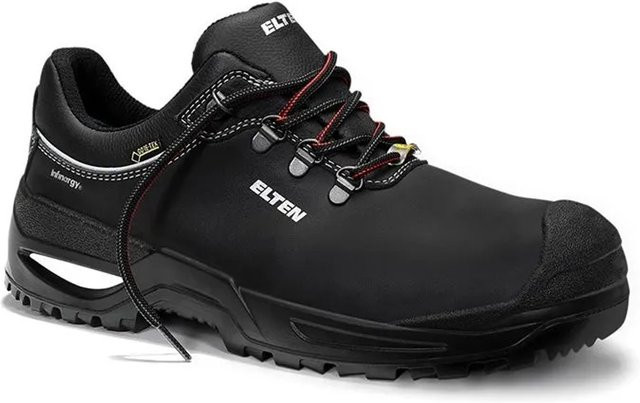 Elten Sicherheitshalbschuh FRANCESCO XXSG RU GTX in Schwarz, Größe 43, S3S Low ESD mit Rindleder und Gore-Tex - Bild 1