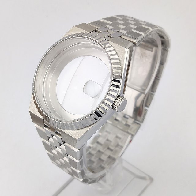 OUMASHI Uhrengehäuse Edelstahl, Saphirglas, 39,7 mm, Herren - Bild 1