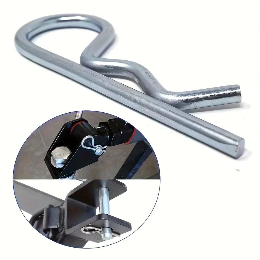 12 Stück R-Clips aus Edelstahl 304 in Silber für industrielle Verriegelungssysteme - Bild 3